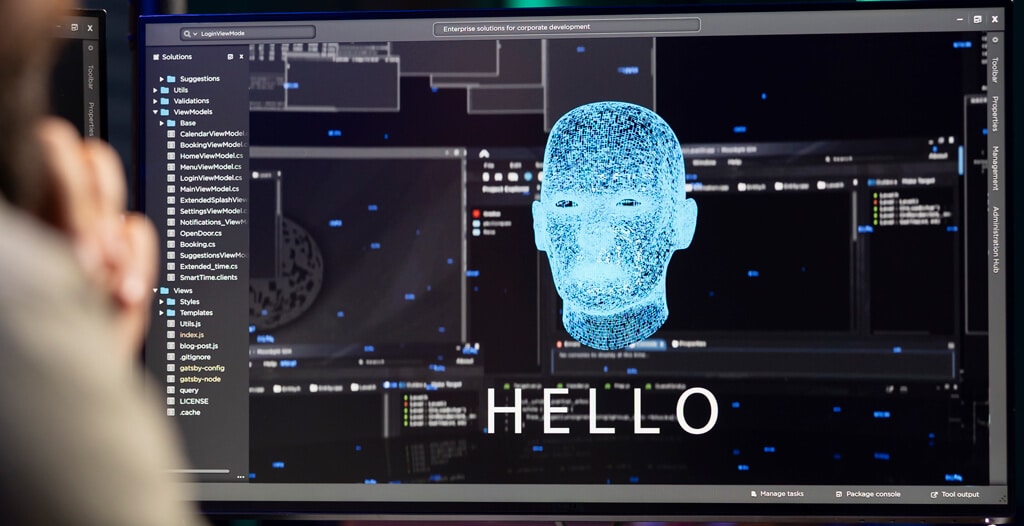 self aware artificial intelligence becoming alive saluting it professional 1